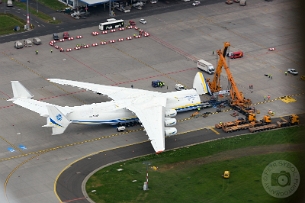 Letovka LKPR nad An-225